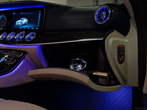 Интерьер Mercedes E200