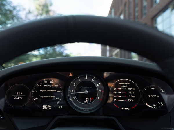 Интерьер Porsche 911