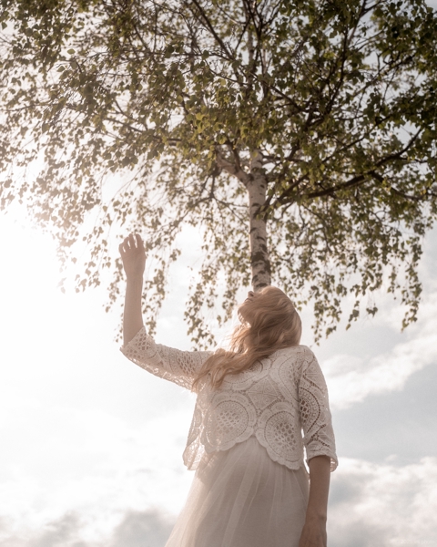 Девушка на природе