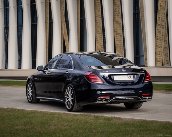 Mercedes S63 photo shoot