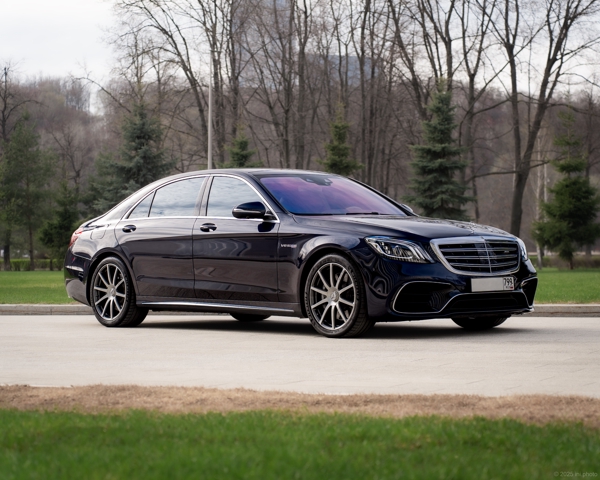 Mercedes S63 photo shoot